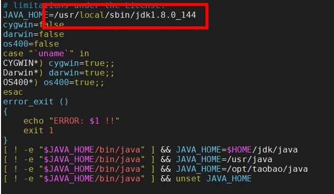 Nacos开机报错找不到java环境