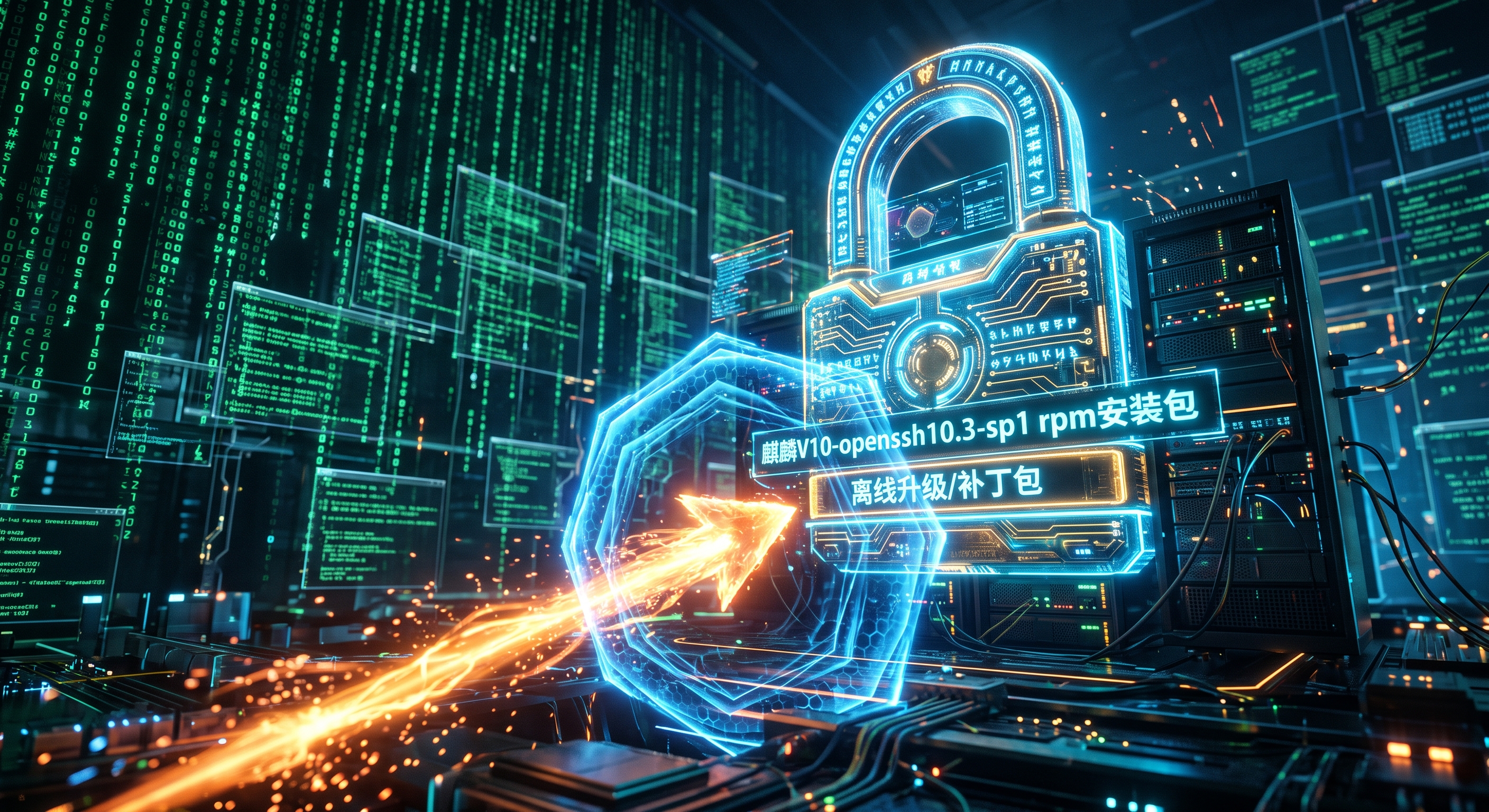 麒麟系统升级 OpenSSH 完整指南（.run 与 .rpm 两种方式）